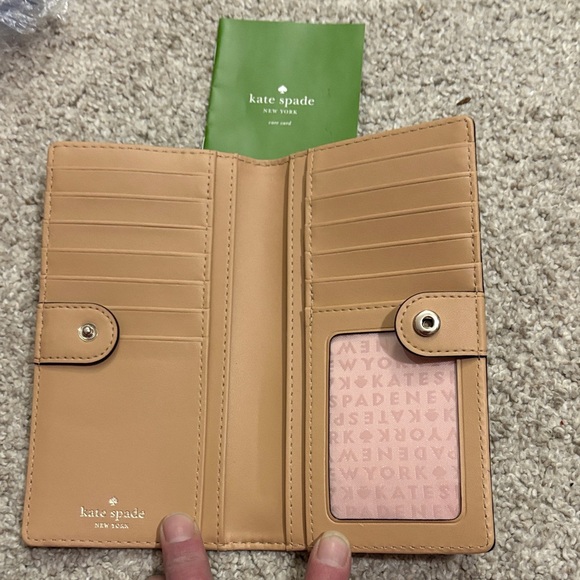 Kate Spade Blush Pink Textured Clutch - Picture 10 of 16